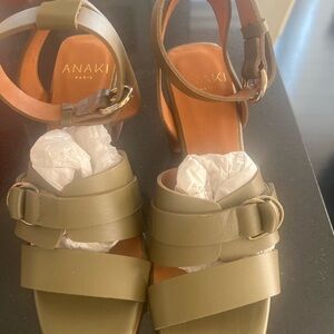 Never worn Anaki sandals
